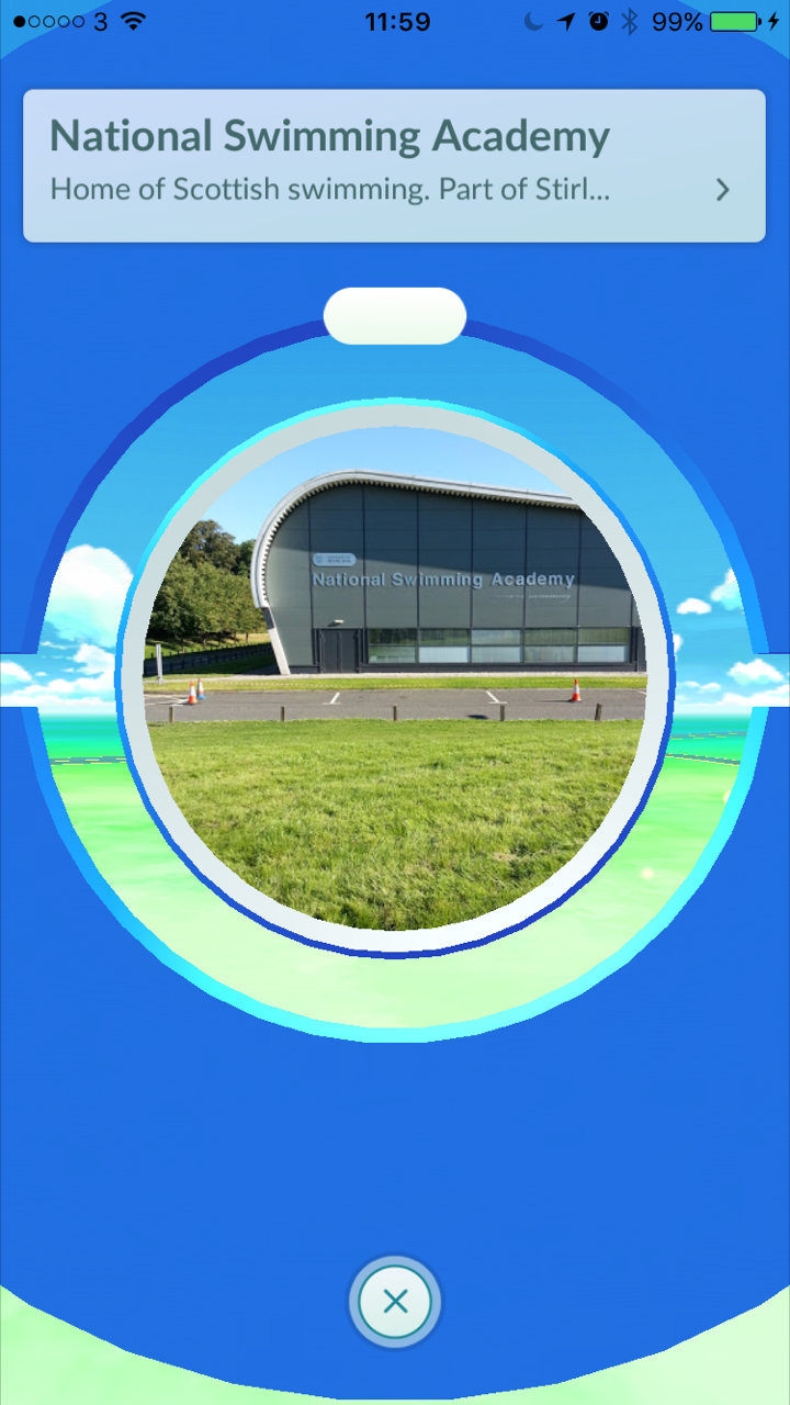 Pokemon GO Pokestop – National Swimming Academy