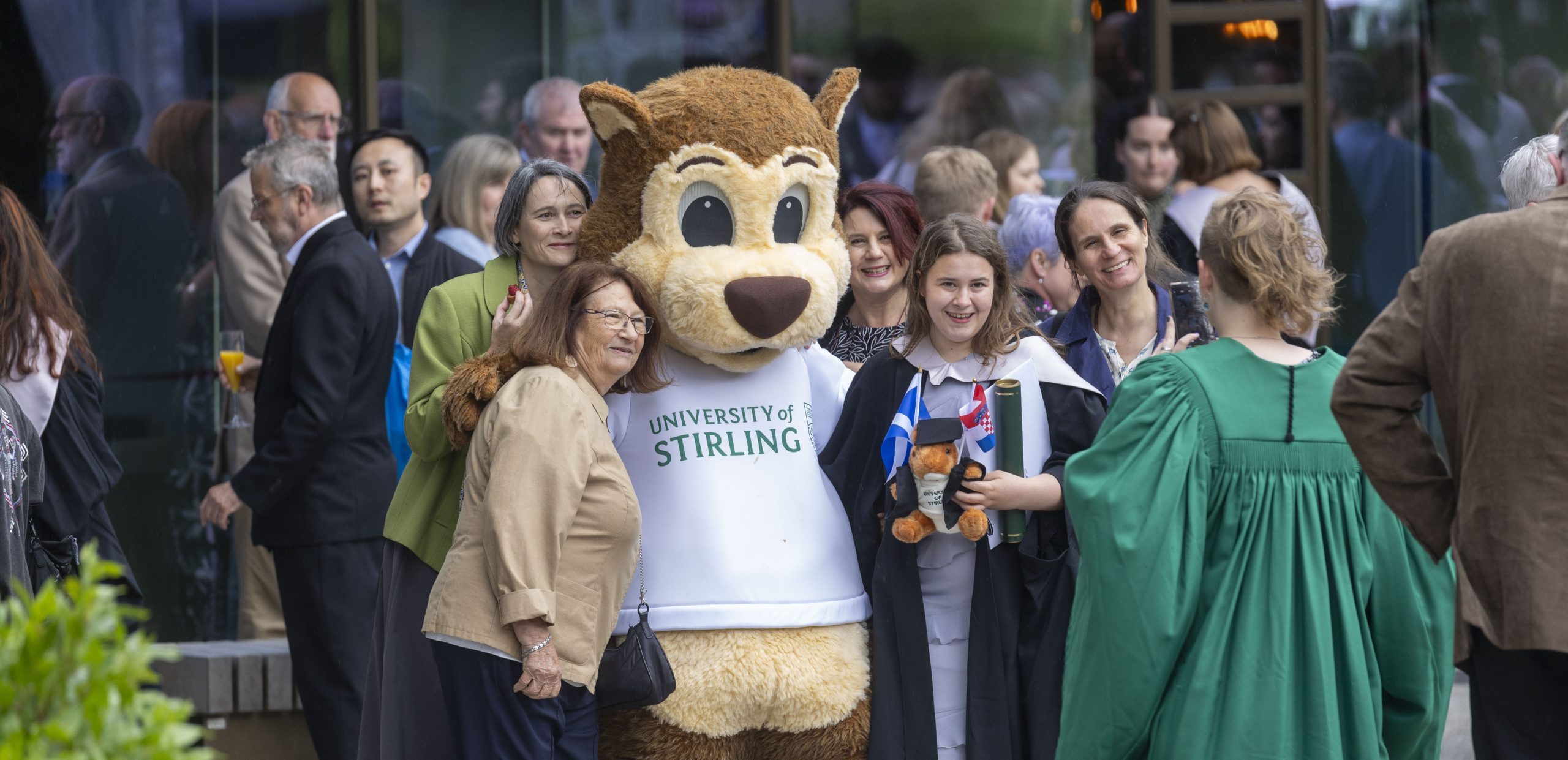 University of Stirling graduation reception