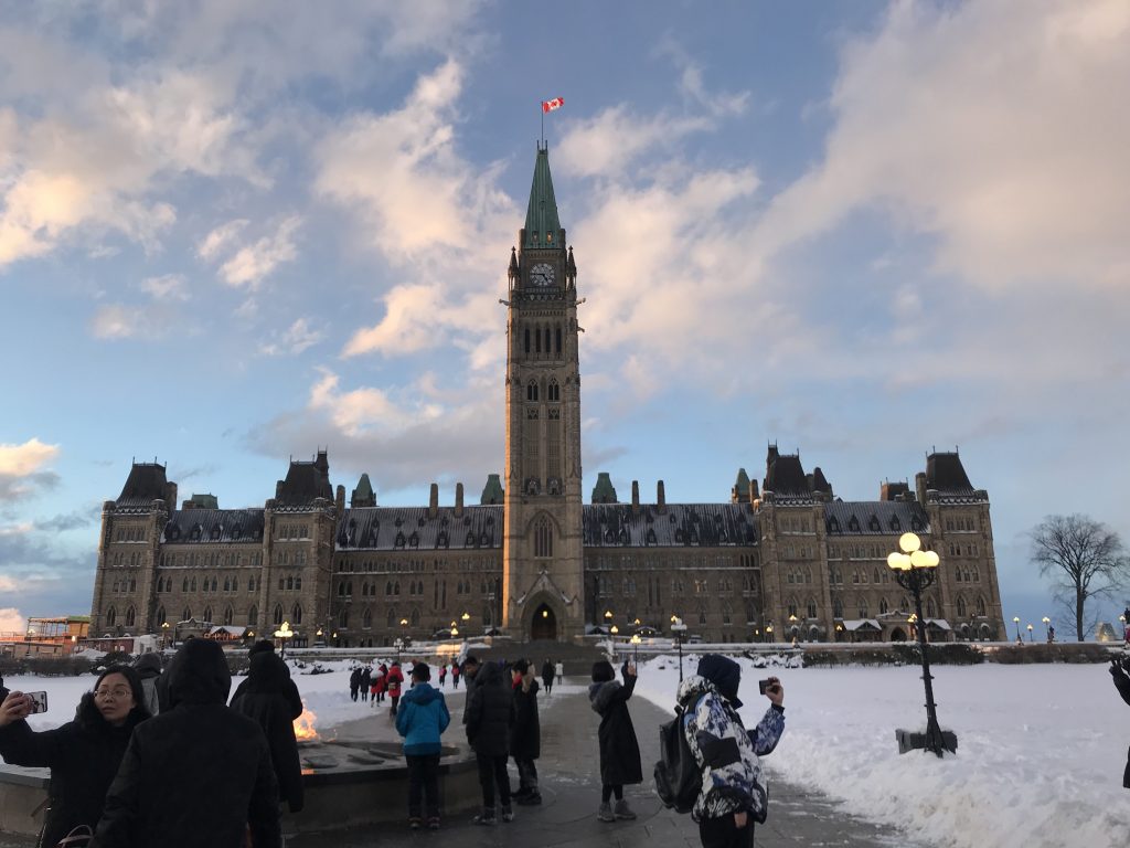 Canada's Parliament building 