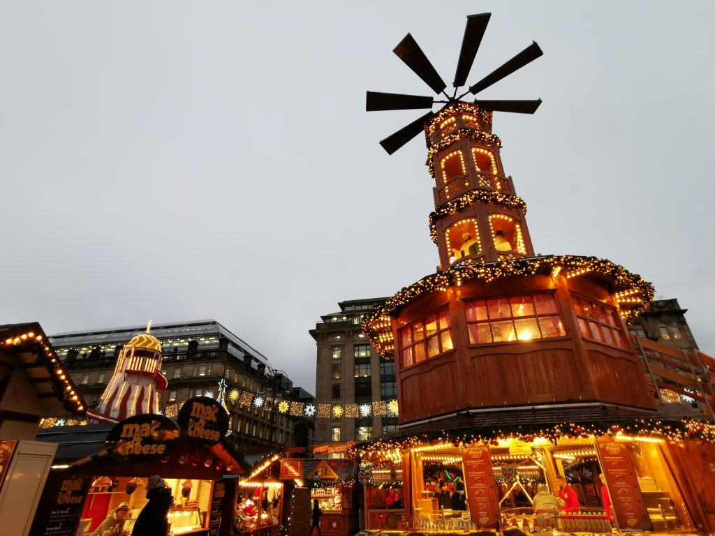 Glasgow Christmas market 