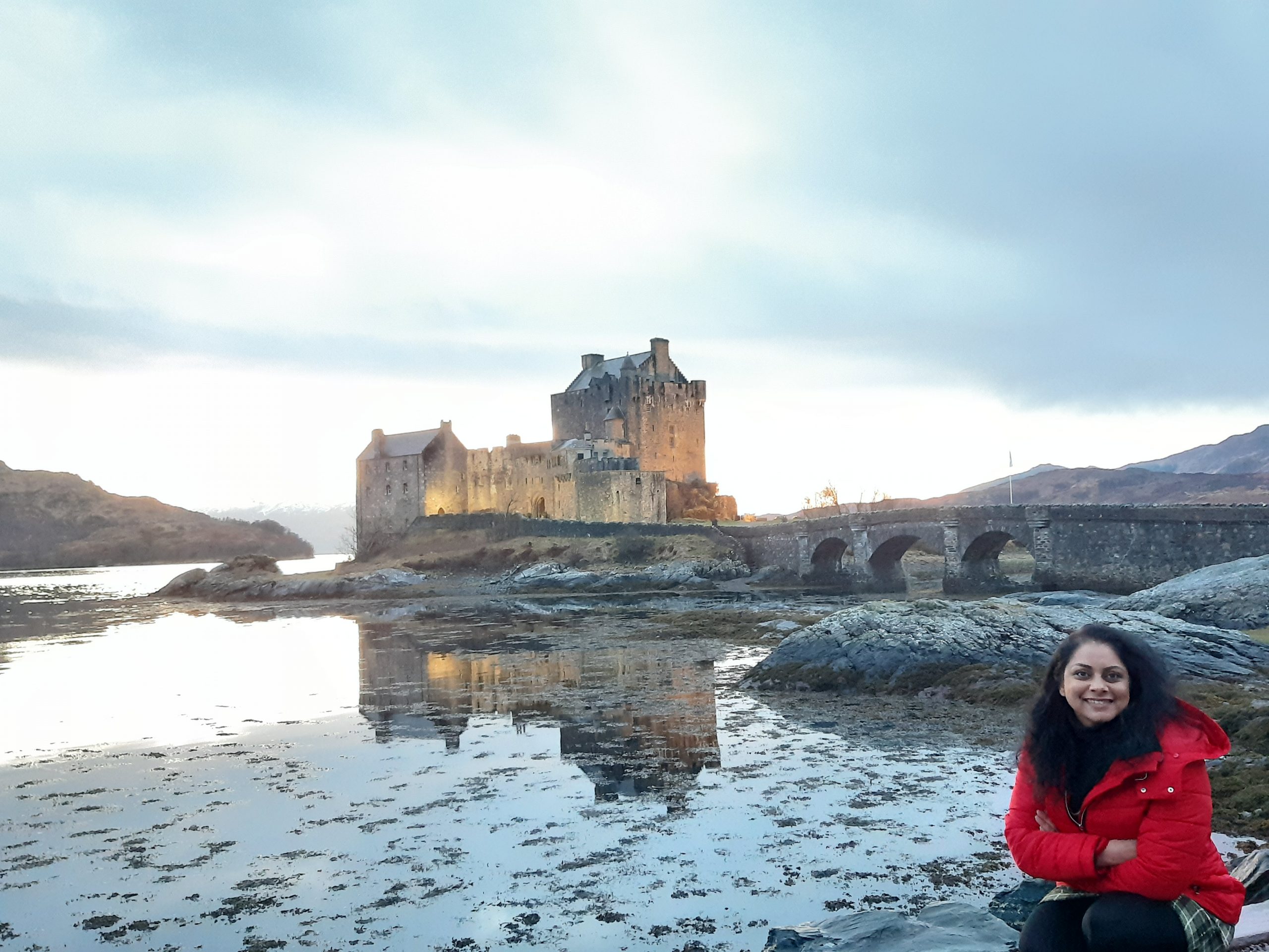 Priya in the Scottish Highlands