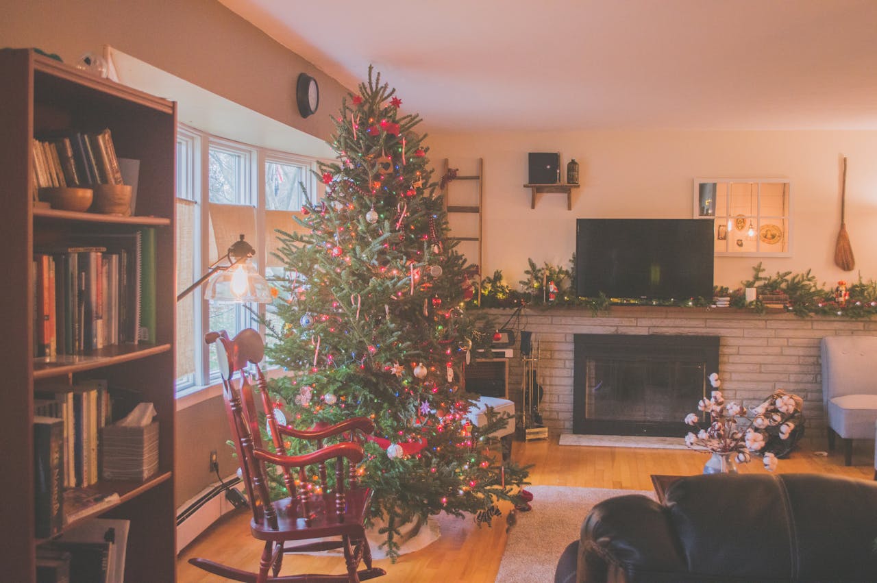 Christmas livingroom